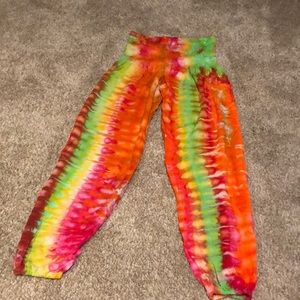 Custom Tie-Dye Harem Pants!